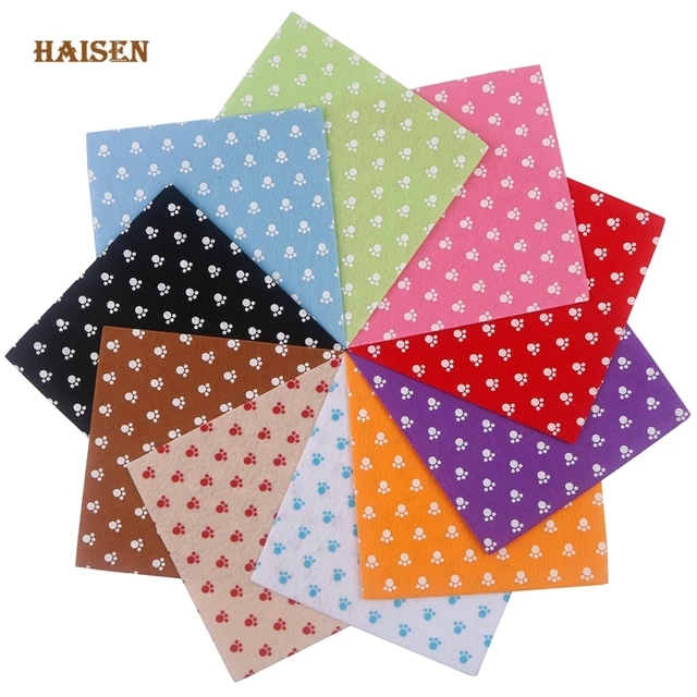 Non-woven Fabric, Thicken 10Pcs Non-woven Cloth, DIY Material DIY Craft For  Home 