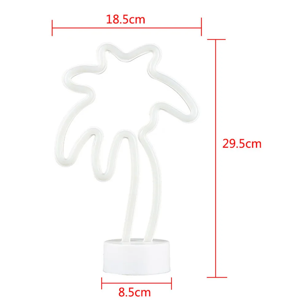 СВЕТОДИОДНЫЙ ночник в форме ананаса и кактуса неоновая настольная лампа на