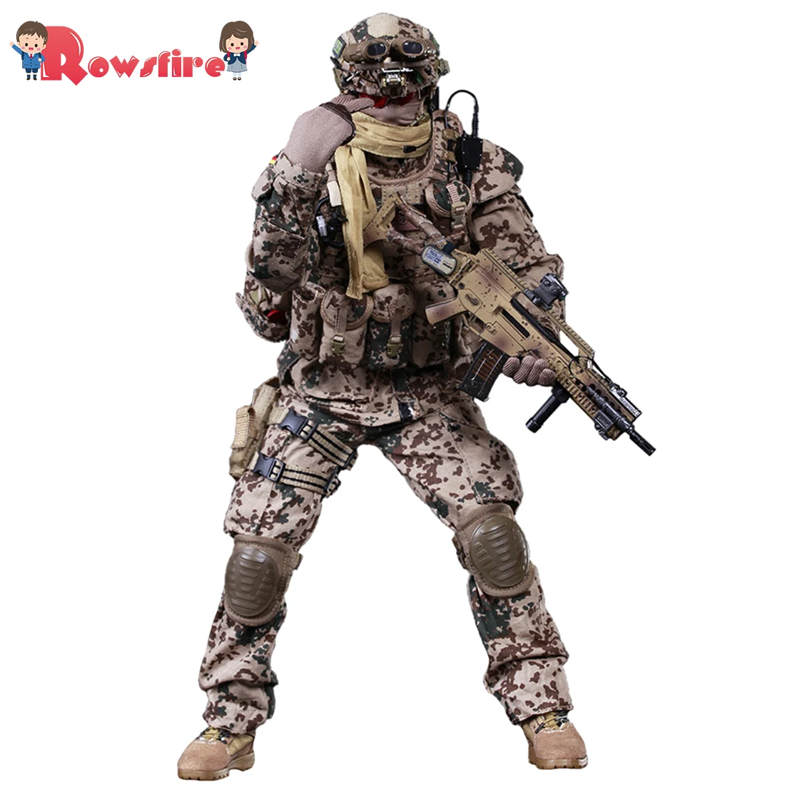 

30cm 1/6 Movable Germany KSK Afghanistan Special Operations Group Figure Military Soldier Model