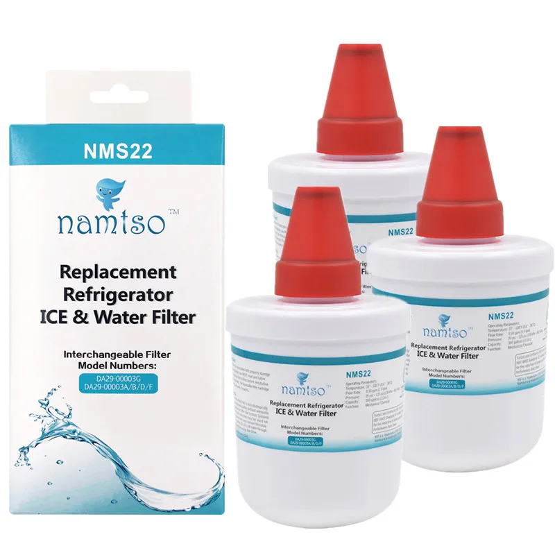 

Water Purifier Namtso NMS22 Refrigerator Water Filter Smartwater Cartridge Replacement for Samsung Filter DA29-00003G 1 Piece