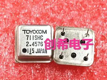 

10pcs 2.4576MHZ 2.4576M In-line active crystal oscillator clock square half size DIP-4 OSC