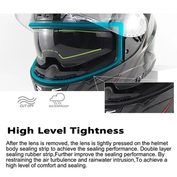 

Dot Approved Soman SM-X7 Retro Snake Pattern Carbon Fiber Full Face Vintage Classic casco capacete moto Motorcycle Helmet