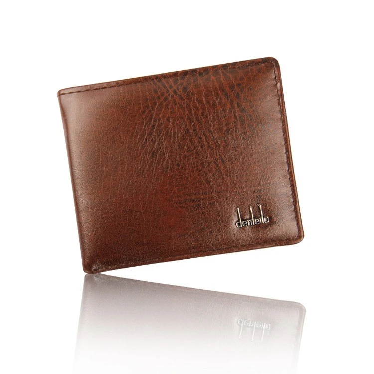 Мужской кожаный бумажник клип держатель для карт многослойная папка портмоне 1028# B - Цвет: CO