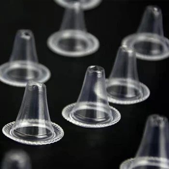 

20Pcs Universal Disposable Thermometer Probe Covers Replacement Lens Filters for Braun Thermometer Accessories