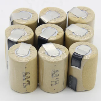 

4/5 sub C battery real capacity for bosch for dewalt 4/5 SC batteries for power tools 1200mah real capacity 1.2V akkus