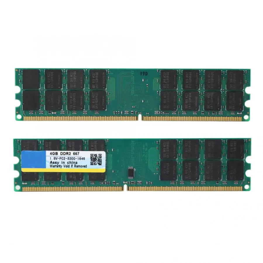 Xiede 667 МГц 4G 240pin ram память предназначена для DDR2 PC2-5300 настольного компьютера для AMD 1,8 в настольной памяти