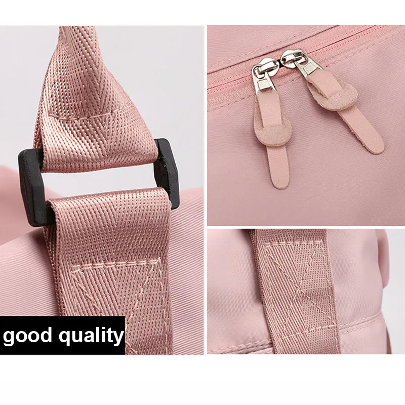 New Big Waterproof Nylon Shoulder Messenger Bags Large Capacity Mother Package Women Travel Crossbody Handbag Sweet Girl Colour