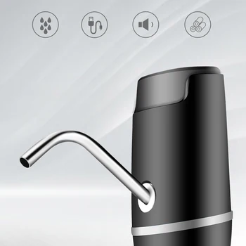 

Pump Portable Drink Dispenser Barrel Water Bottle Electric Pumping Device Gallon for Household Kitchen Convenient Part