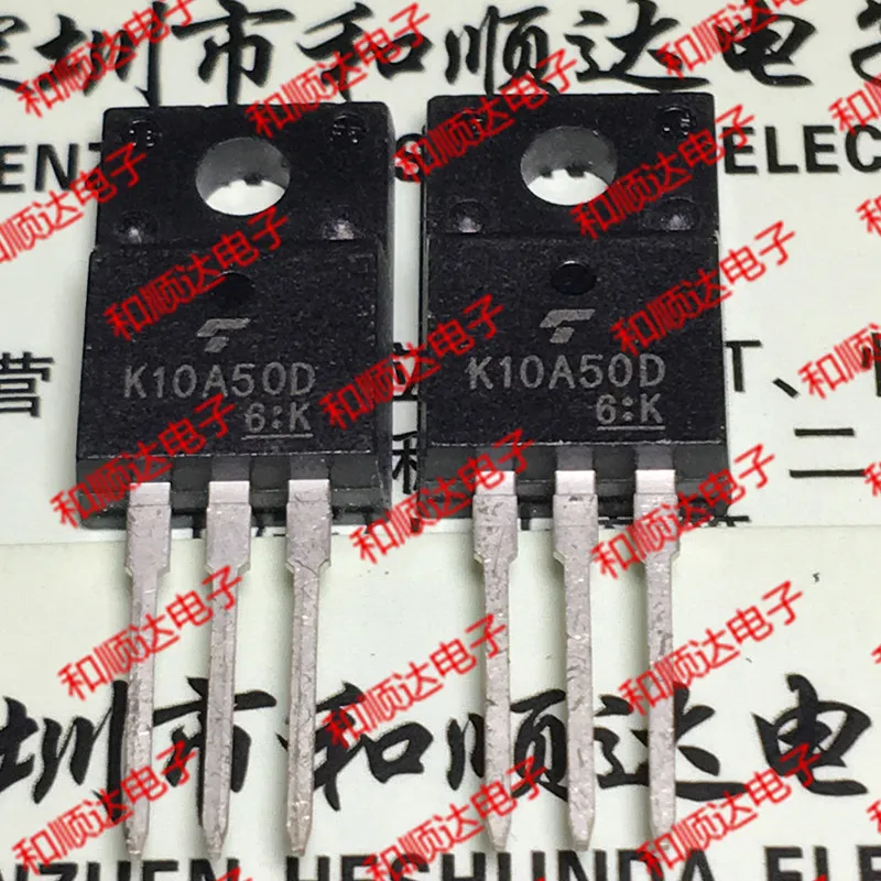 /5 предметов в лоте, TK10A50D K10A50D TO-220F 500V 10A
