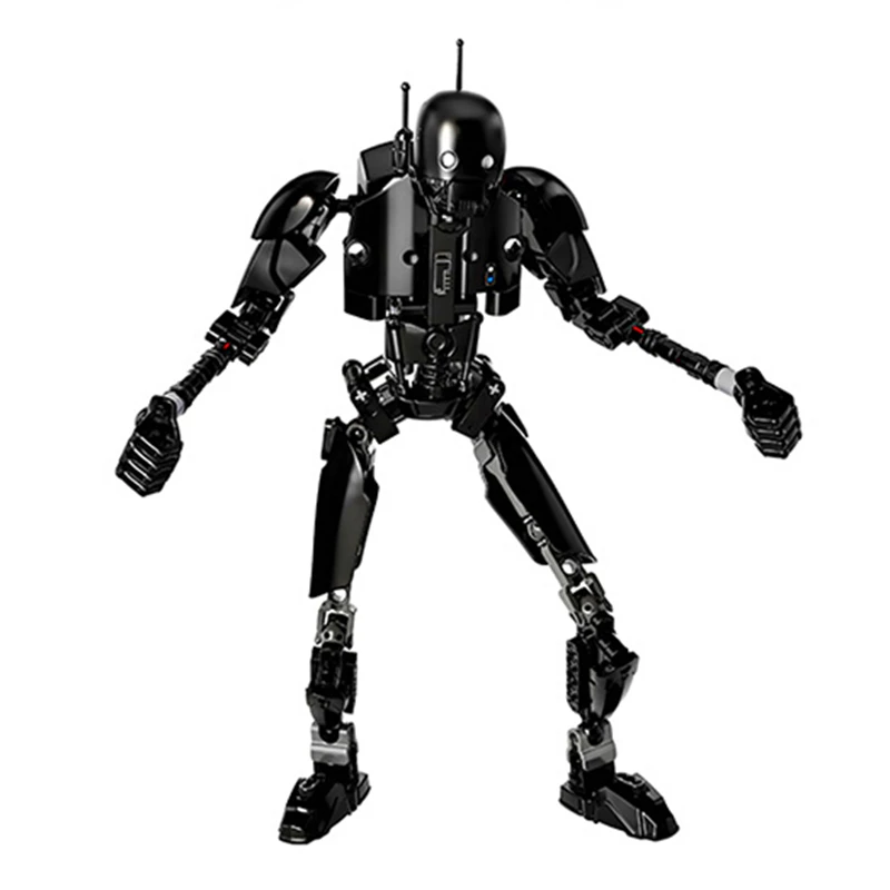 KSZ 617 K 2SO робот солдат из Звездных Войн Rogue One Action Building Block Toys Technic 75120 подарок для