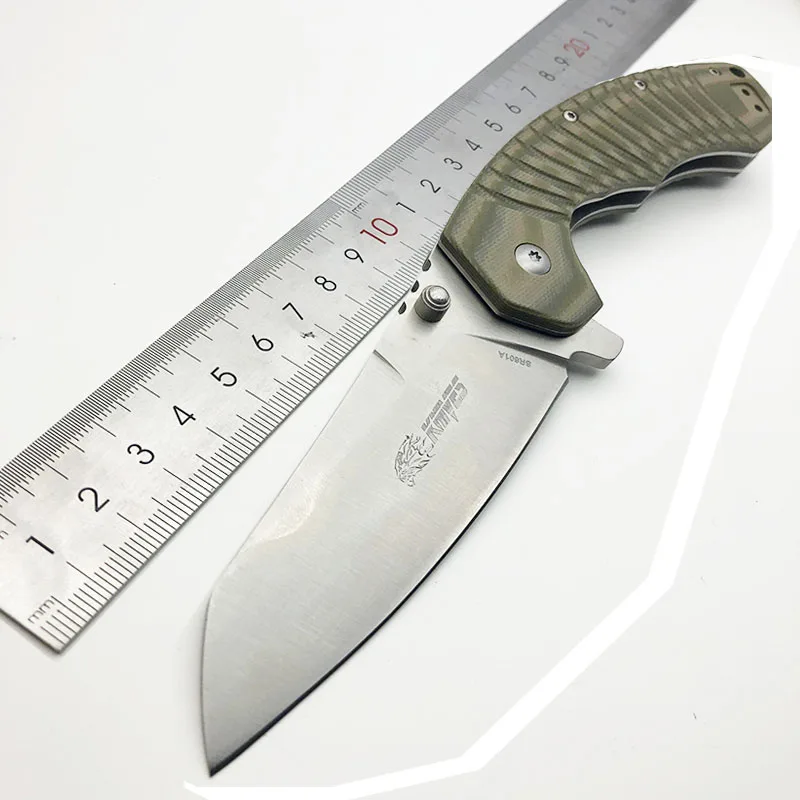 SR SR601A складной карманный нож 4Cr13 лезвие G10 рукоятка Открытый Кемпинг Охота