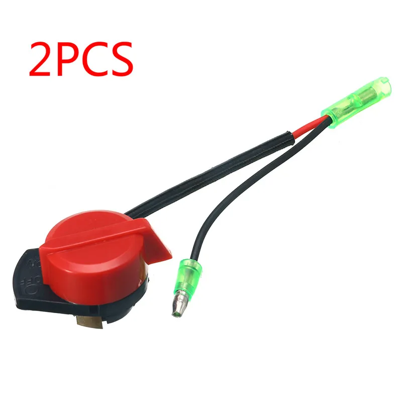 

2Pcs Motocross Replacement Parts Switch Motorcycle Engine Stop On/Off Switch For Honda GX120 GX160 GX200 GX240 GX270 GX340