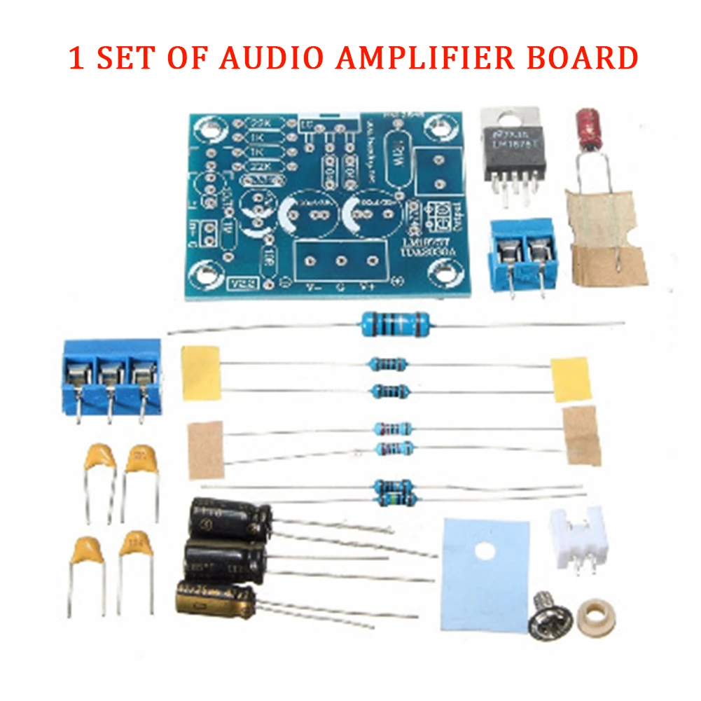 20 Вт LM1875T аудио усилитель доска комплект интегральные схемы моно канал HiFi стерео DIY мощность динамик часть плеер модуль портативный