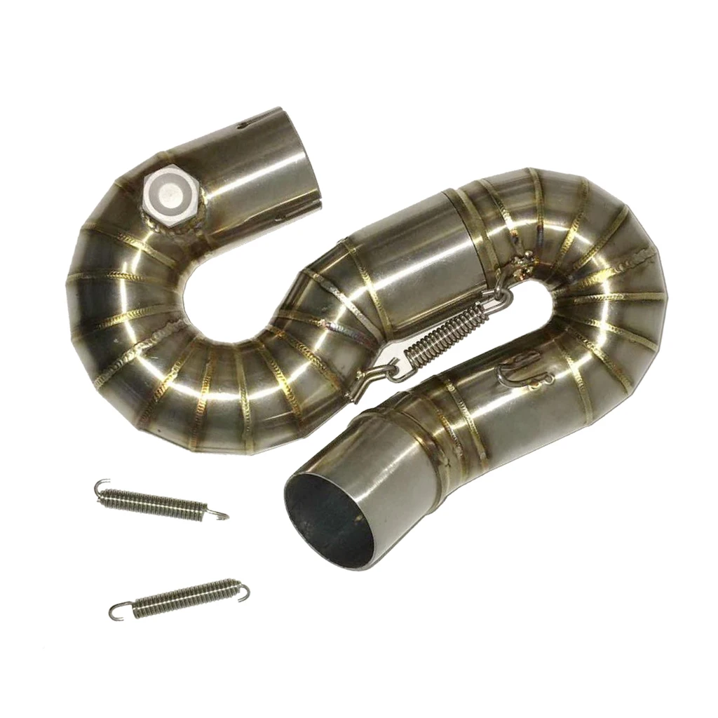 Motorcycle Exhaust Middle Connect Pipe Exhaust Mid Tube For HONDA CBR 1000RR 2008-2011