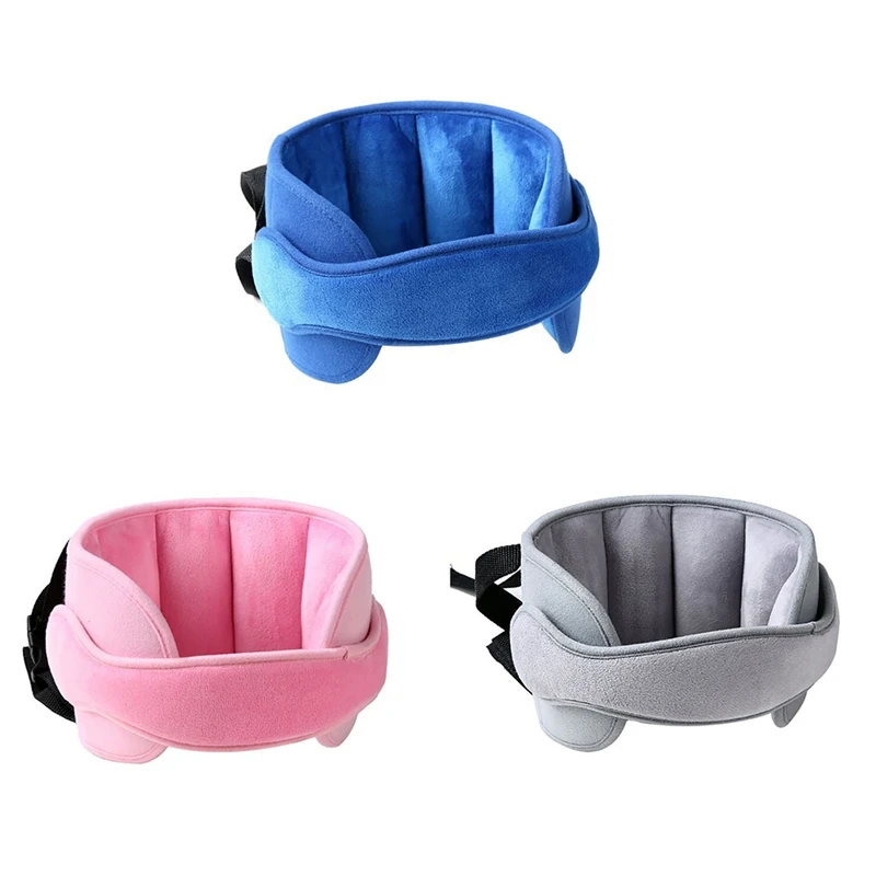 Camping Equipment Child Car Seat Head Support Protector Belt Comfortable Safe Sleep Headrest Solution Pillows Belt Padding