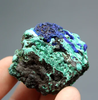 

40g Natural Azurite and malachite symbiotic mineral specimen crystal teaching specimen Healing crystal Free shipping