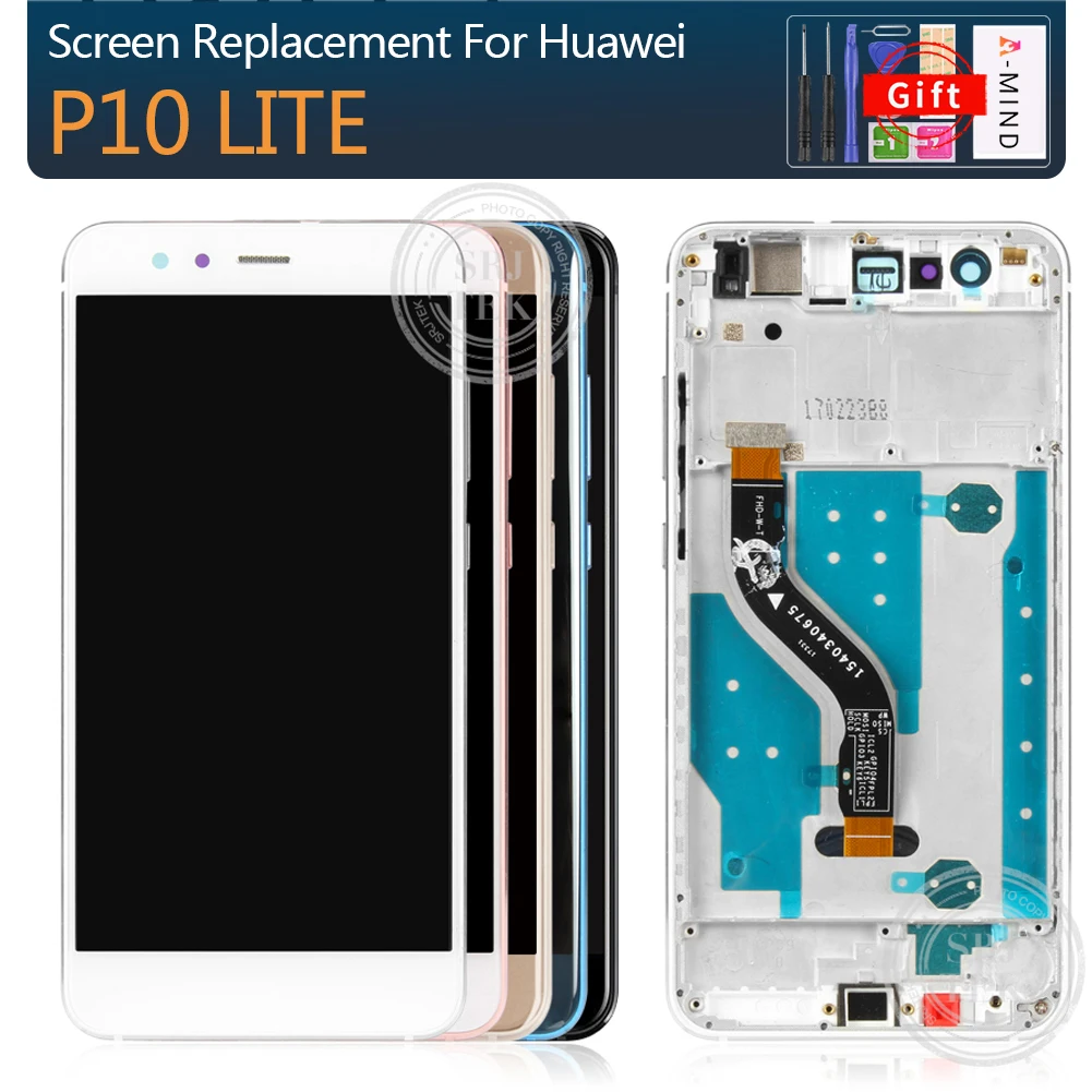 

5.2 Inch AAA Quality LCD With Frame For HUAWEI P10 Lite Lcd Display Screen For HUAWEI P10 Lite WAS-LX1 WAS-LX1A WAS-LX2 WAS-LX3