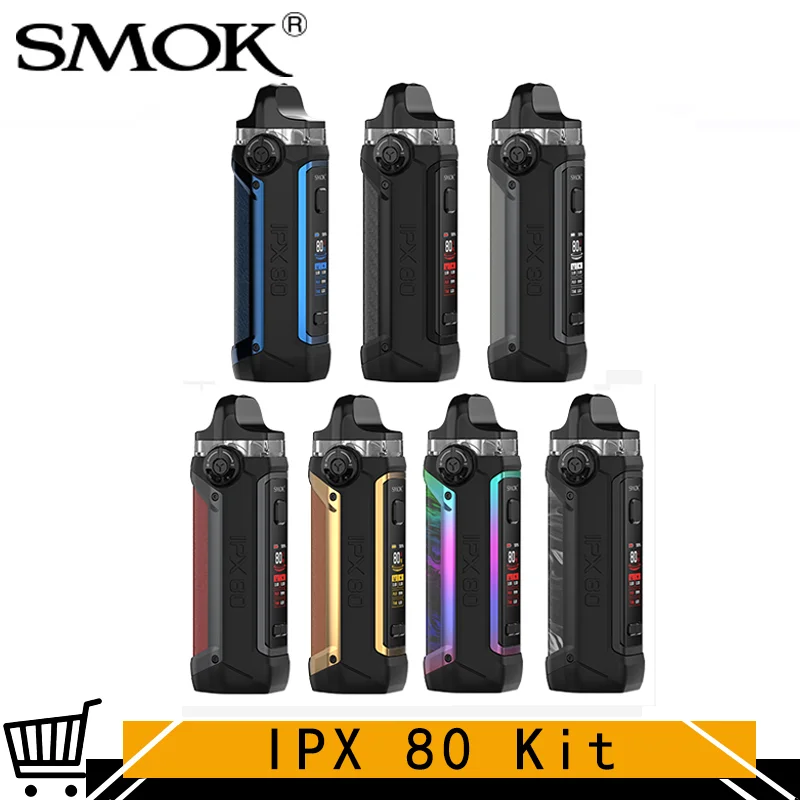 Smok Ipx 80 Kit 80w 5.5ml Rpm 2 Ipx80 Pod Cartridge Mesh Coil 0.16ohm ...