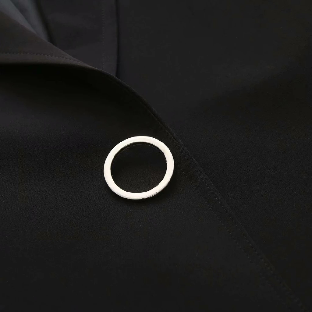 Размера плюс XL-4XL женская черная офисная одежда осень зима плащ s одежда оверсайз пальто для женщин