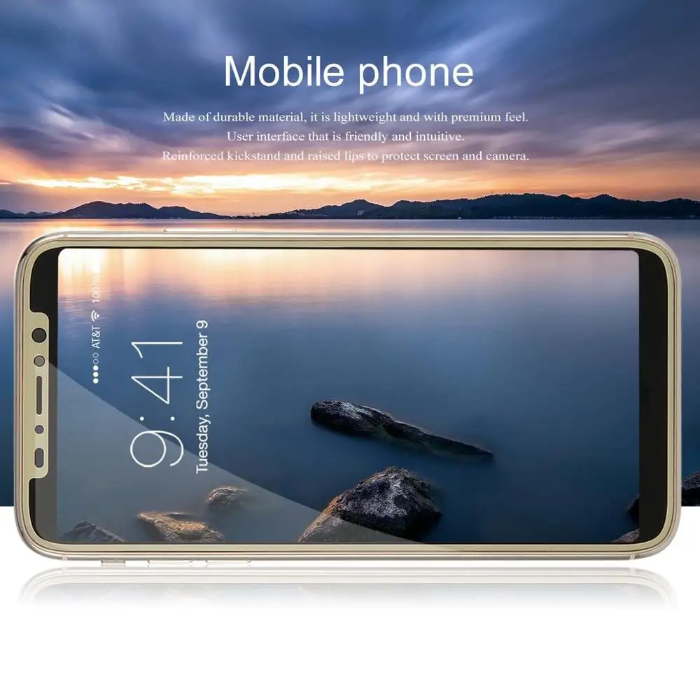 

IPX 5.7" HD 540*1080 18:9 Aspect Ratio Screen 3G LTE Smartphone with Dual SIM Card Sandby MTK6580A Quad Core Mobile Phone