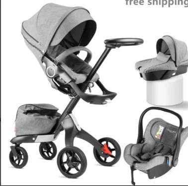 yoya twin Dsland doux bebe коляска 3 в 1 - Цвет: yoya twin