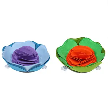 

Bud Shaped Pet Snuffle Mat Dog Foraging Mat Training Slow Food Bowl Puzzle Toys IQ Training Blanket Feeding Mat