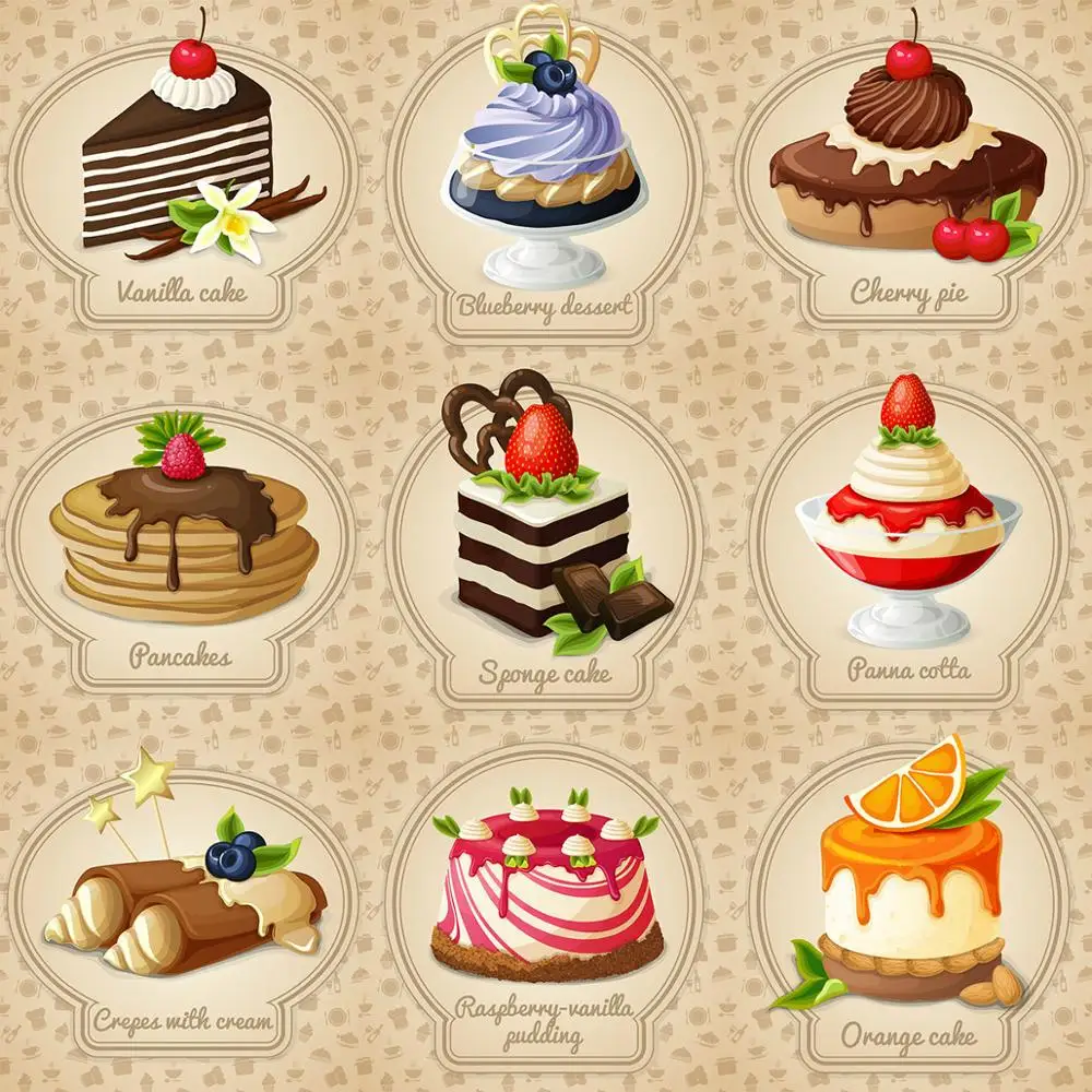 

cake dessert card metal craft dies cutting for scrapbooking paper ice cream Food stencils for diy scrapbooking new die 2020