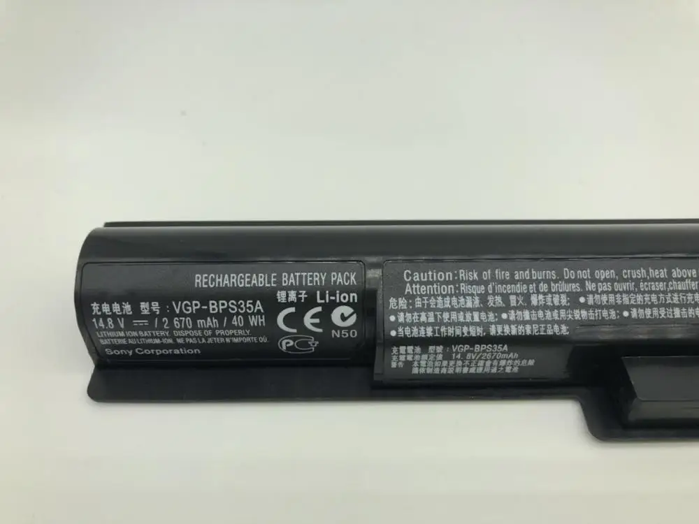 ONEVAN VGP-BPS35A VGP-BPS35 Аккумулятор для ноутбука SONY VAIO Fit 14E VAIO Fit 15E серии SVF142C29M SVF152A29M SVF152A27T 4 ячейки