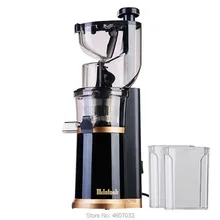 Низкая скорость большой широкий рот кормления желоб весь яблочный апельсиновый медленная соковыжималка для фруктов и овощей питание соковыжималка для фруктов 220 В