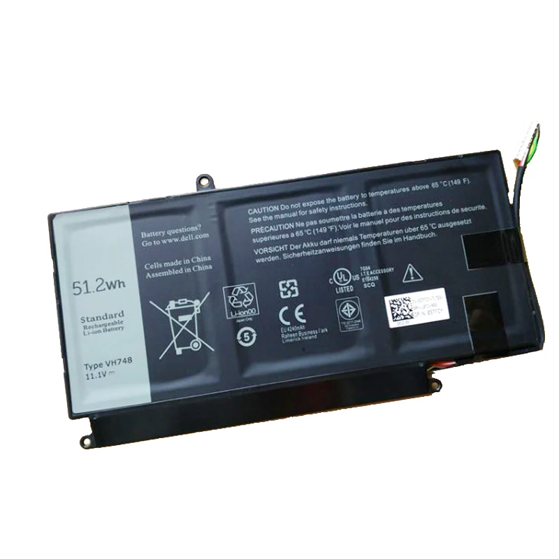 GZSM Аккумулятор для ноутбука VH748 для DELL V5460D 5439 Ins14zD-3526 Ins14zD-3528 Аккумулятор для ноутбука 5460 5470 5560 зарядное устройство для ноутбука