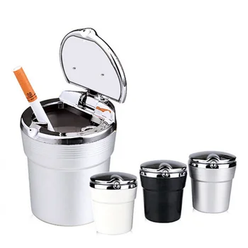 

Personality Male 's Birthday Gift Cleaning Tools Car Ashtray Creative Car Ashtray Car Ashtray With Led Light With Cover