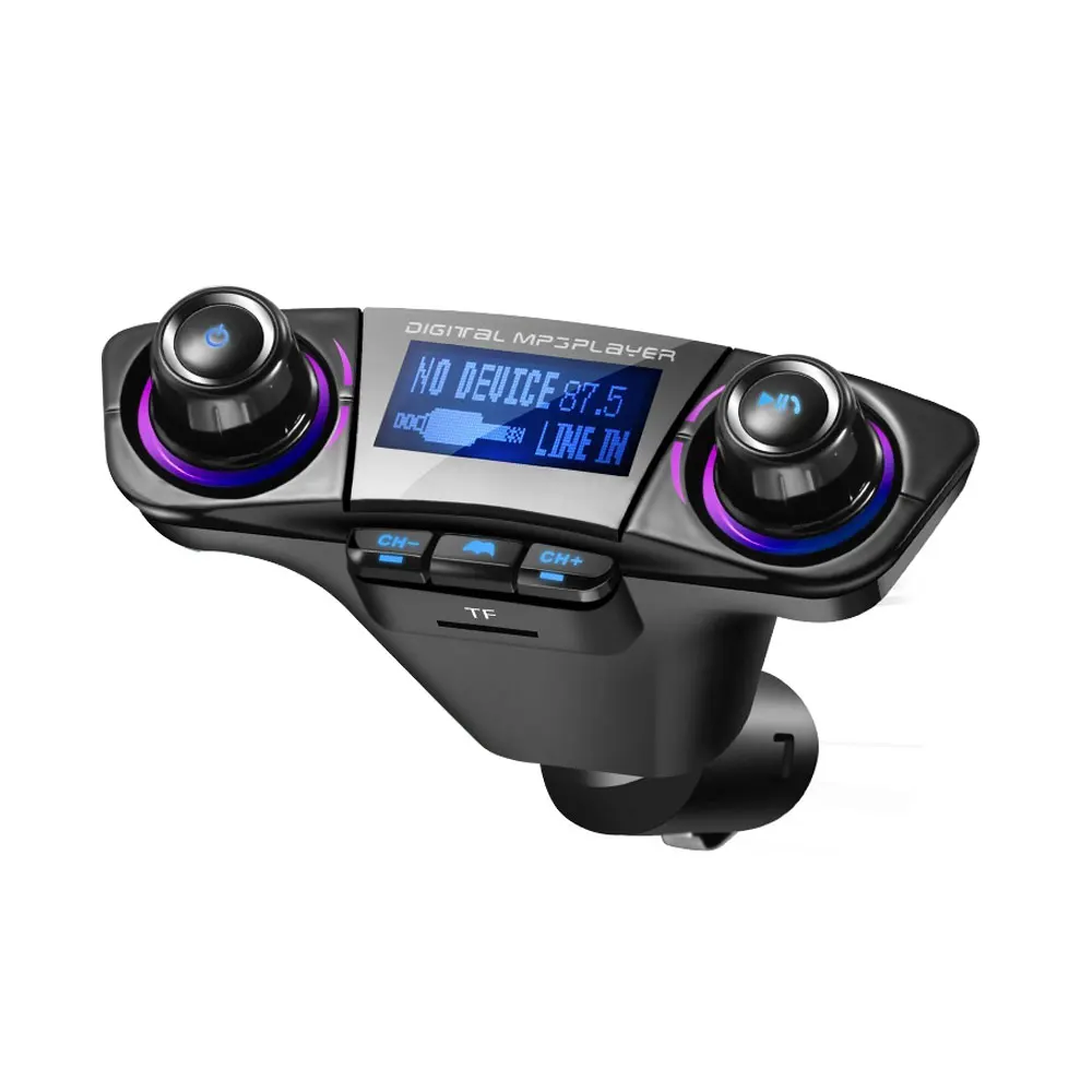 Vehemo fm-передатчик BT06 Bluetooth приемник для гарнитуры fm-передатчик Bluetooth музыкальный аудио fm-адаптер MP3-плеер Портативный