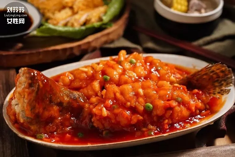 年夜飯上的松鼠鱖魚做法 松鼠桂魚標準花刀20
