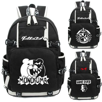 

Anime Danganronpa Monokuma Backpack Bag Rucksack Mochila Schoolbag Bag For School Book Boys Girls Student Travel