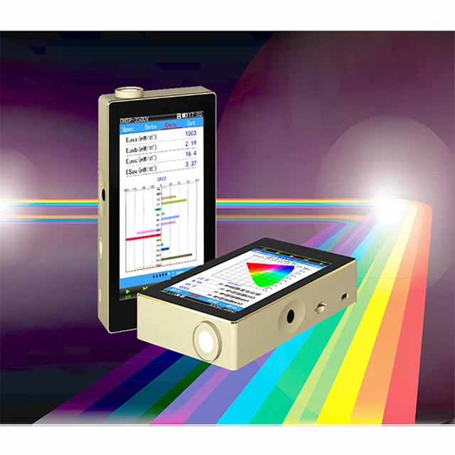 HOPOOCOLOR OHSP350UV 230-850nm UV spectrometer for Light Test