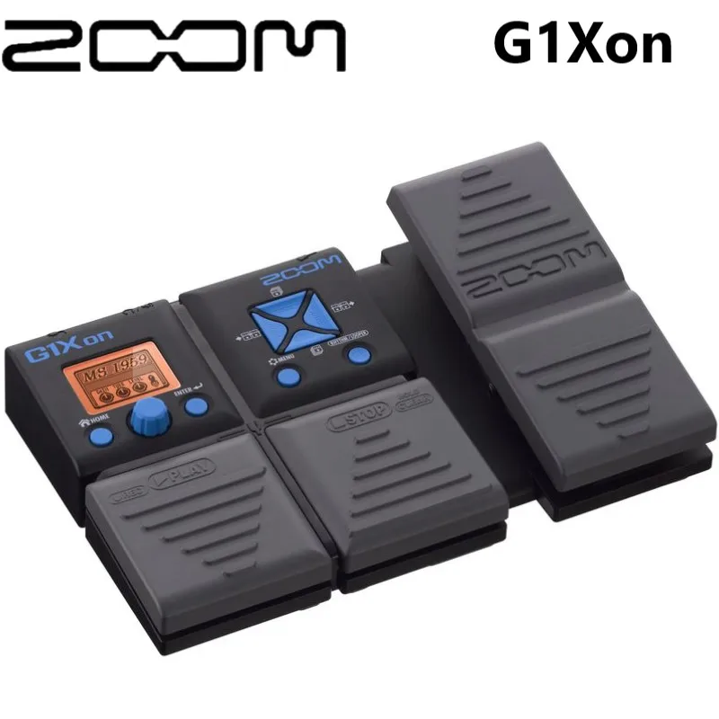 ZOOM G1XON гитарные эффекты с педалью выражением электрогитара мульти эффекторный