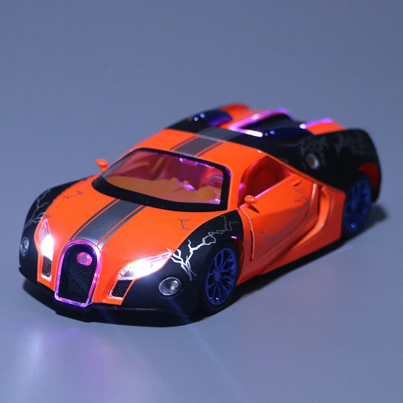Масштаб 1:32 3 цвета Dazzle Bugatt сплав металла модель Военная спортивная машина дети игрушки для детей автомобиль Горячие Weels Juguetes