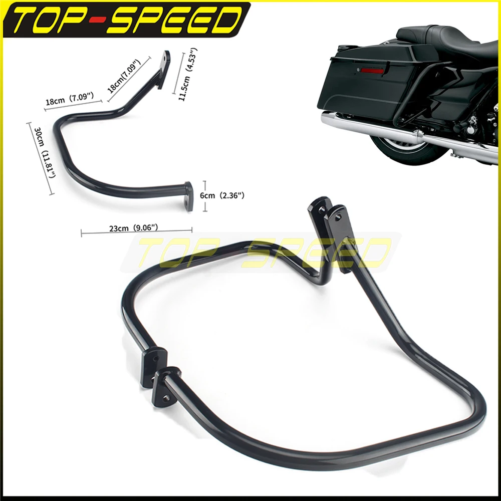 

Подходит для 2005-2017 Harley-Davidson Deluxe FLSTN - Softail 7/8 дюйма седло для мотоцикла шоссейная защита Противоударная рейка