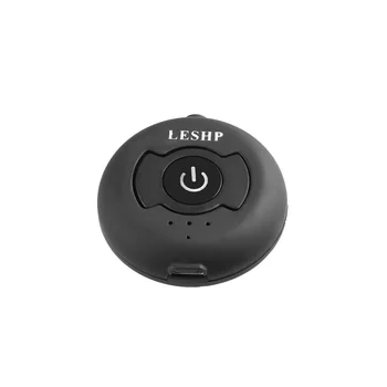 

LESHP Round Mini Wireless Hands Free Audio Car-Styling Stereo Output Music Streaming Transmitter Adapter 1 to 2