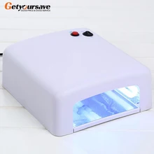 Высокое качество 36 Вт УФ-лампа 220 В ЕС вилка для дизайна ногтей сушилка для гель-отверждения УФ-лампа светильник инструмент для дизайна ногтей Гель-лак для ногтей УФ светодиодная лампа