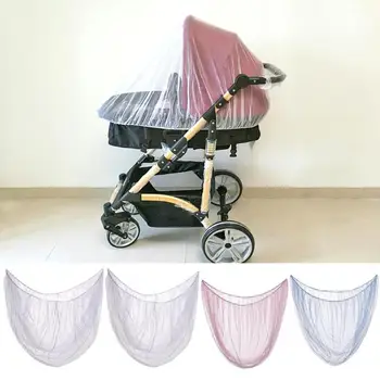 

Baby Stroller Mosquito Net Newborn Toddler Infant Baby Stroller Crip Netting Insect Shield Safe Protection Mesh Net
