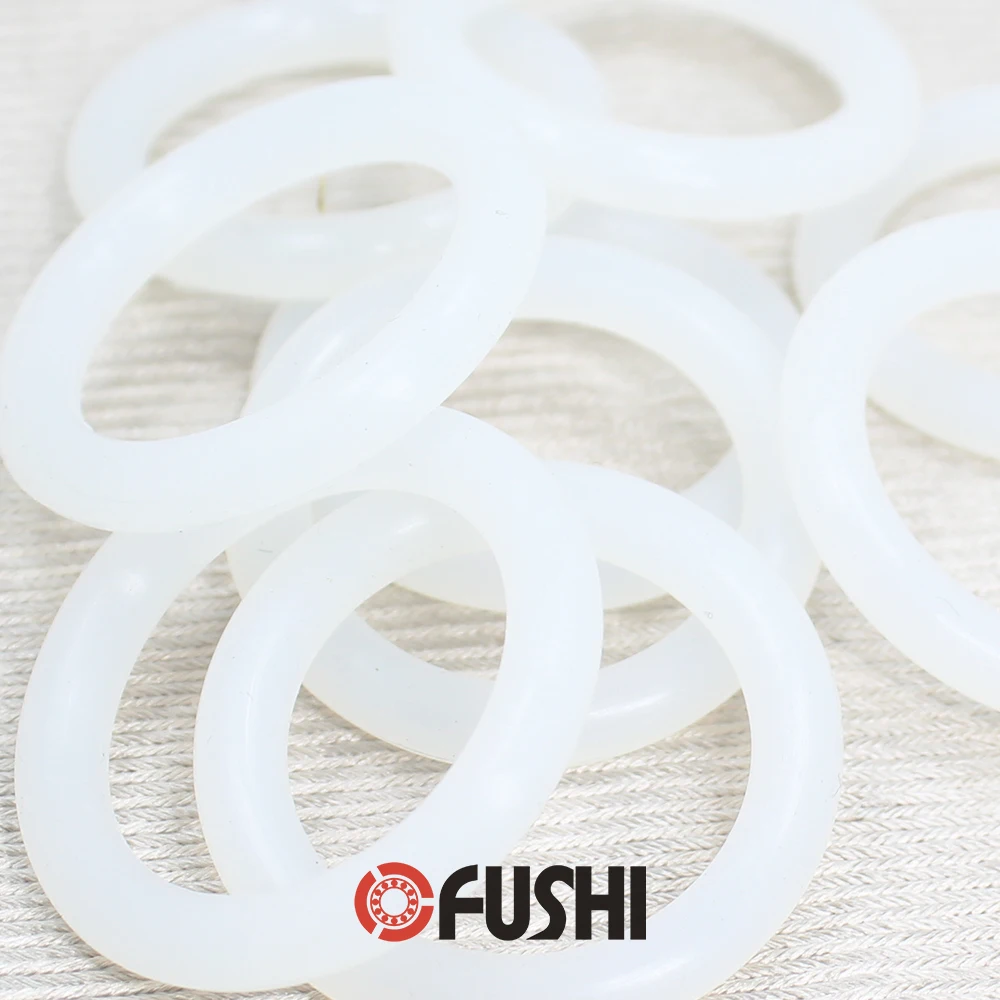 

CS3.1mm Silicone O RING OD 10/11/12/13/14/15/16x3.1mm 100PCS O-Ring VMQ Gasket seal Thickness 3.1mm ORing White Red Rubber