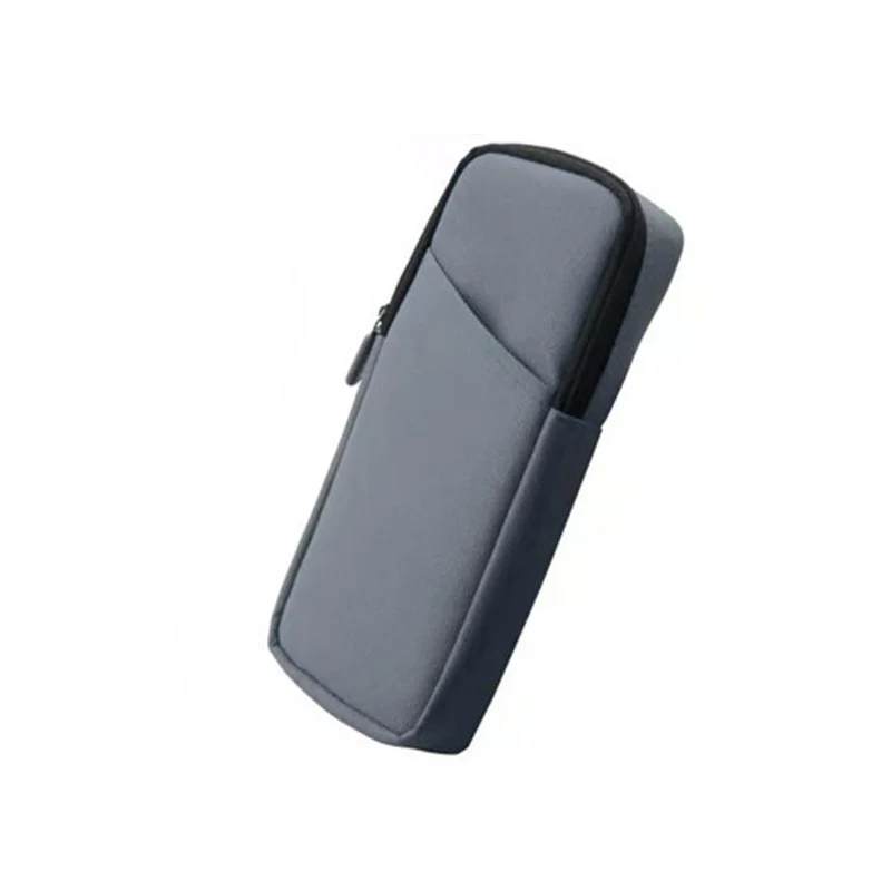 Чехол для переноски для nyd Switch Lite сумка для хранения мягкая ткань портативный чехол защитный чехол с пленкой - Цвет: Gray