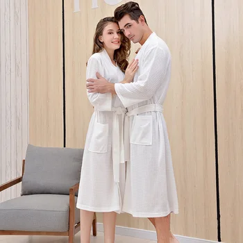 

Women Bathrobe Sexy Pajama Set Nightwear Robes Nightgown Kimono Dressing Gown Bride for Couples Bath Robe #F