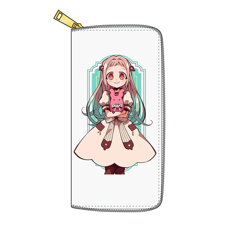 

Cosplay Anime Toilet Bound Hanako kun Long Wallet for Women PU Leather Purse Card Holder Purse Gift Money Bag with Zipper