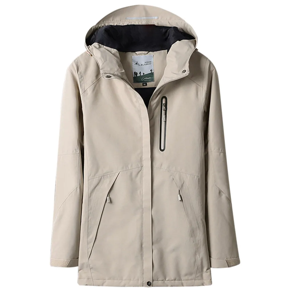

Electronic Heating Jackets Woman / Man USB Waterproof Fashion Multi Color Autumn Coat Plus Size Jaquetas Chaquetas Mujer