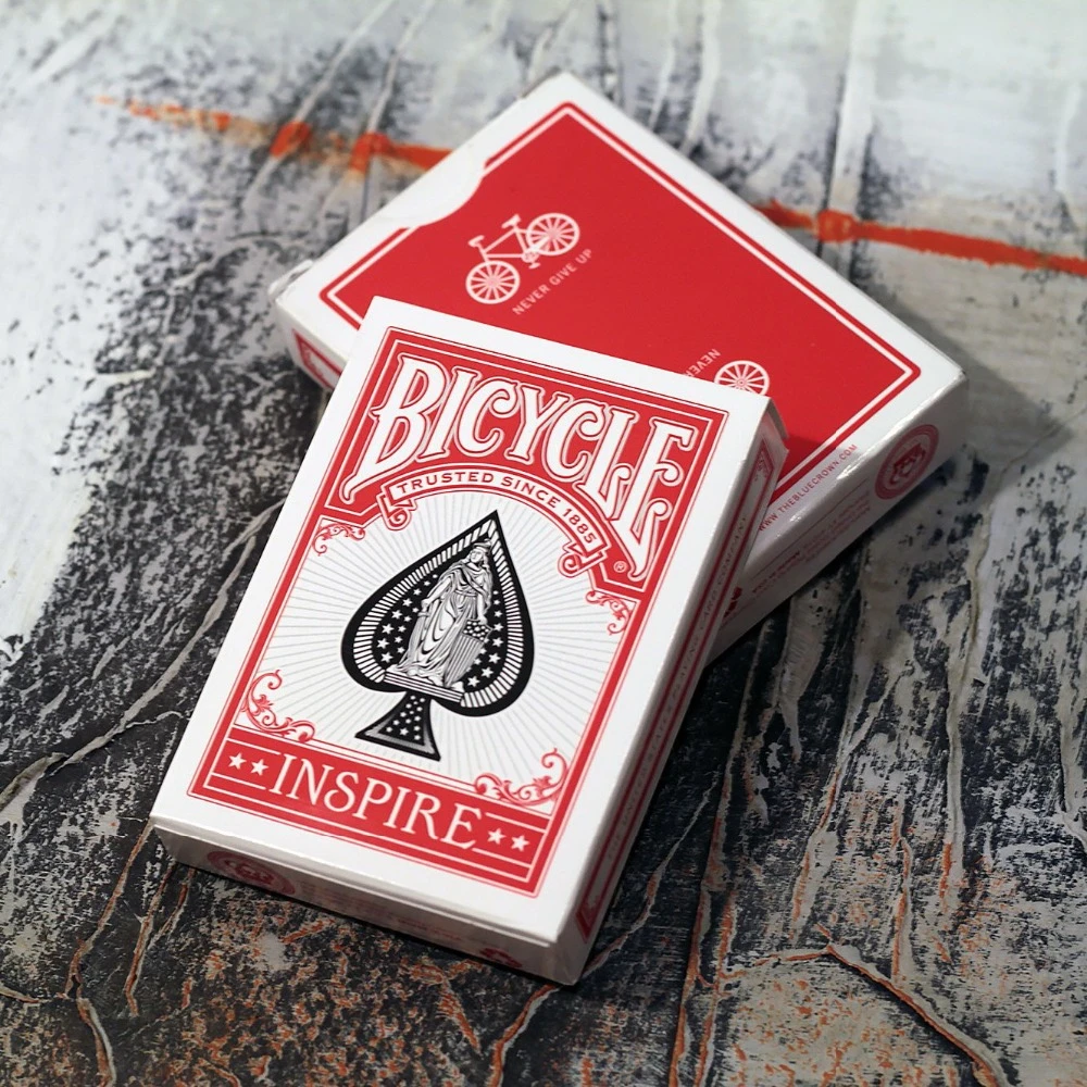 Bicycle Red Inspire Playing Cards Marked Deck USPCC Collectable Poker Magic  Card Games Magic Tricks Props for Magician|Card Games| - AliExpress