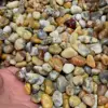 Natural crazy agate quartz crystal stone rolling bulk stone DIY decoration 1
