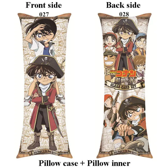 Cartoon Detective Conan body soft boy pillows customize long Pillow - Цвет: pillow 10