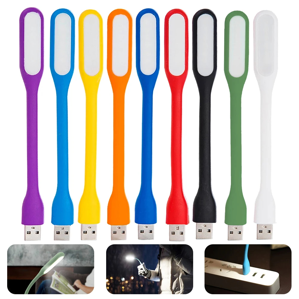 

Flexible USB LED lamp for mobile power to carry energy-saving lights computer USBLED eye protection PC computer notebook desktop